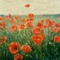 Puffs Of Wild Poppies I © Lorraine Parow